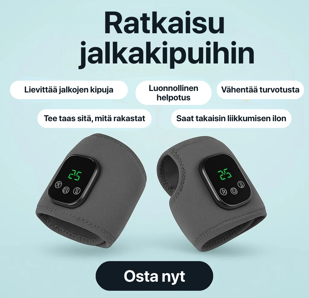 Lunoria® Fysioplus | Nopein tie kivuttomiin jalkoihin