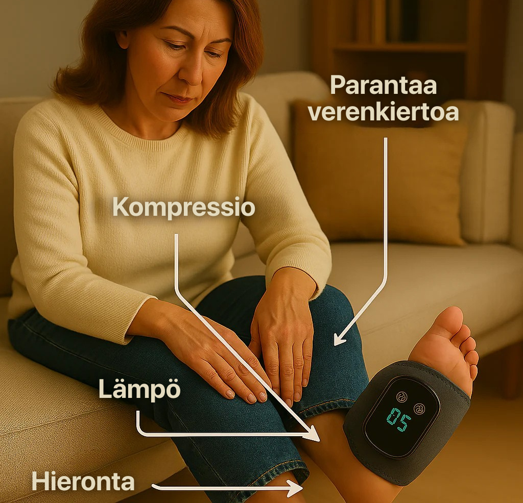 Lunoria® Fysioplus | Nopein tie kivuttomiin jalkoihin